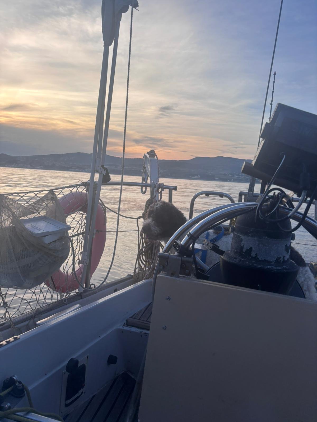 Velero Martina II navegando